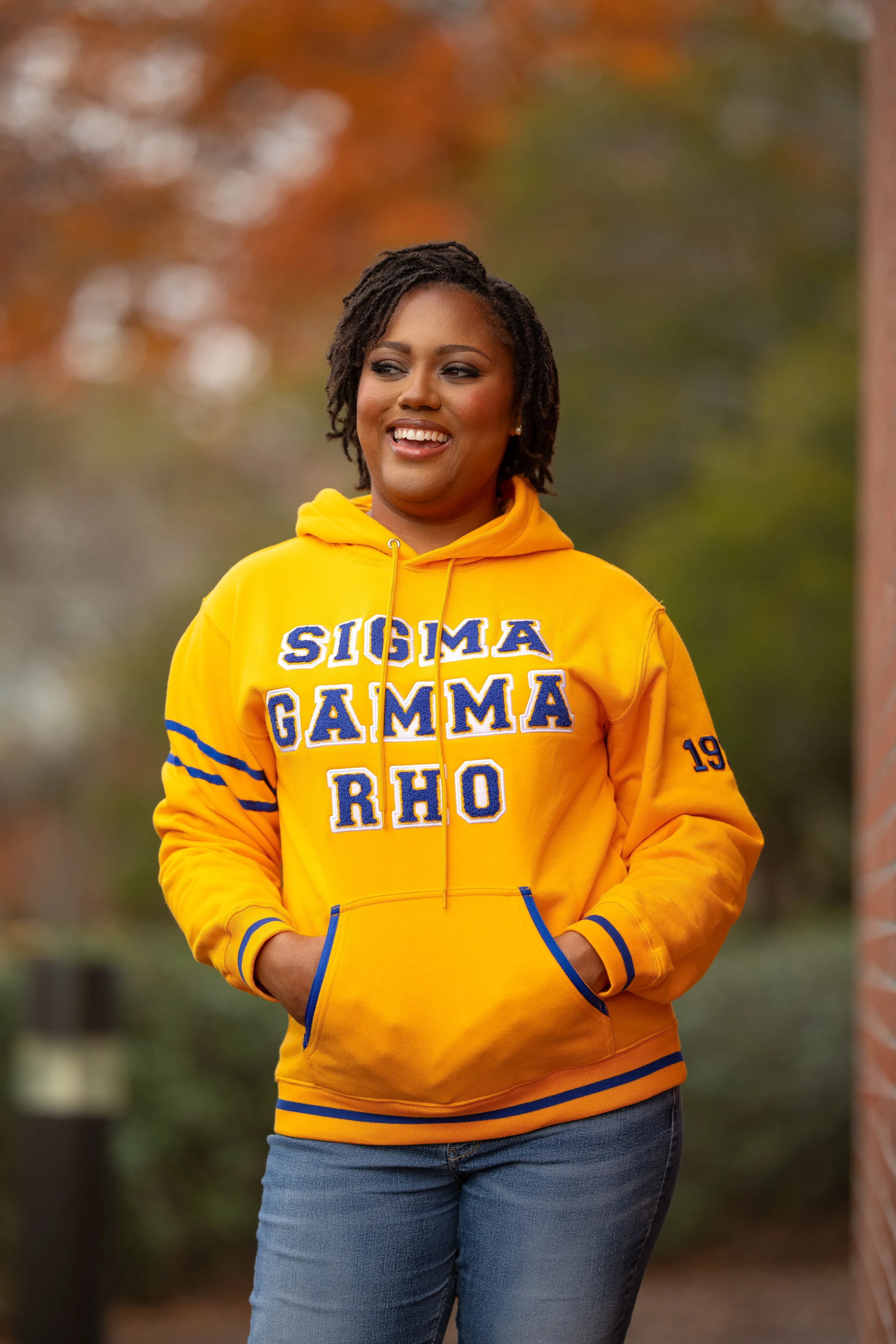 Gold Sigma Gamma Rho Hoodie Unisex