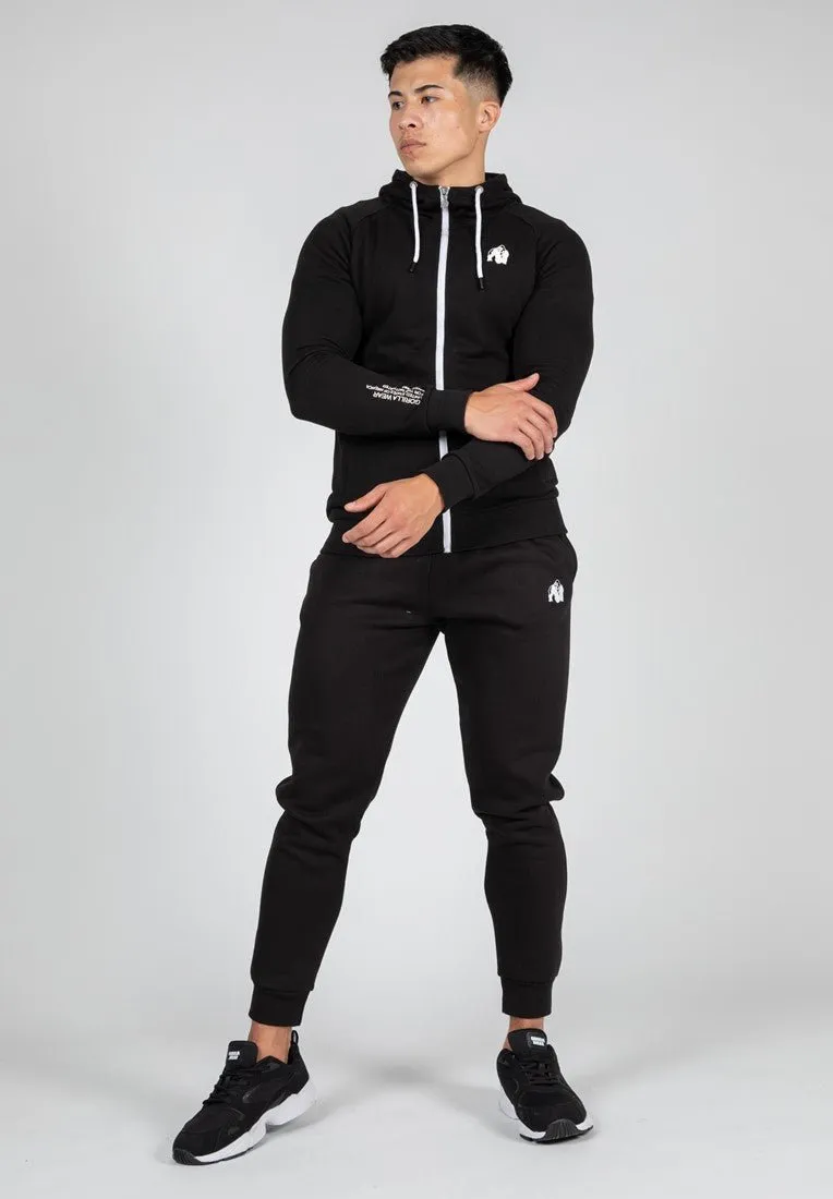 Gorilla Wear Payette Zipped Hoodie - Black