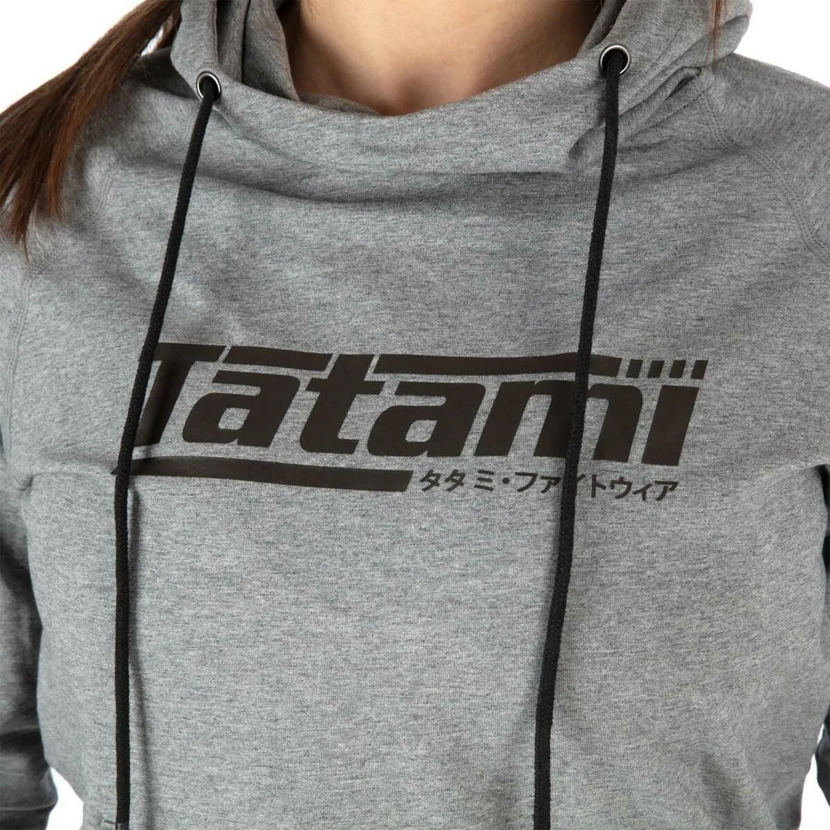 Grey Tatami Ladies Logo Hoodie