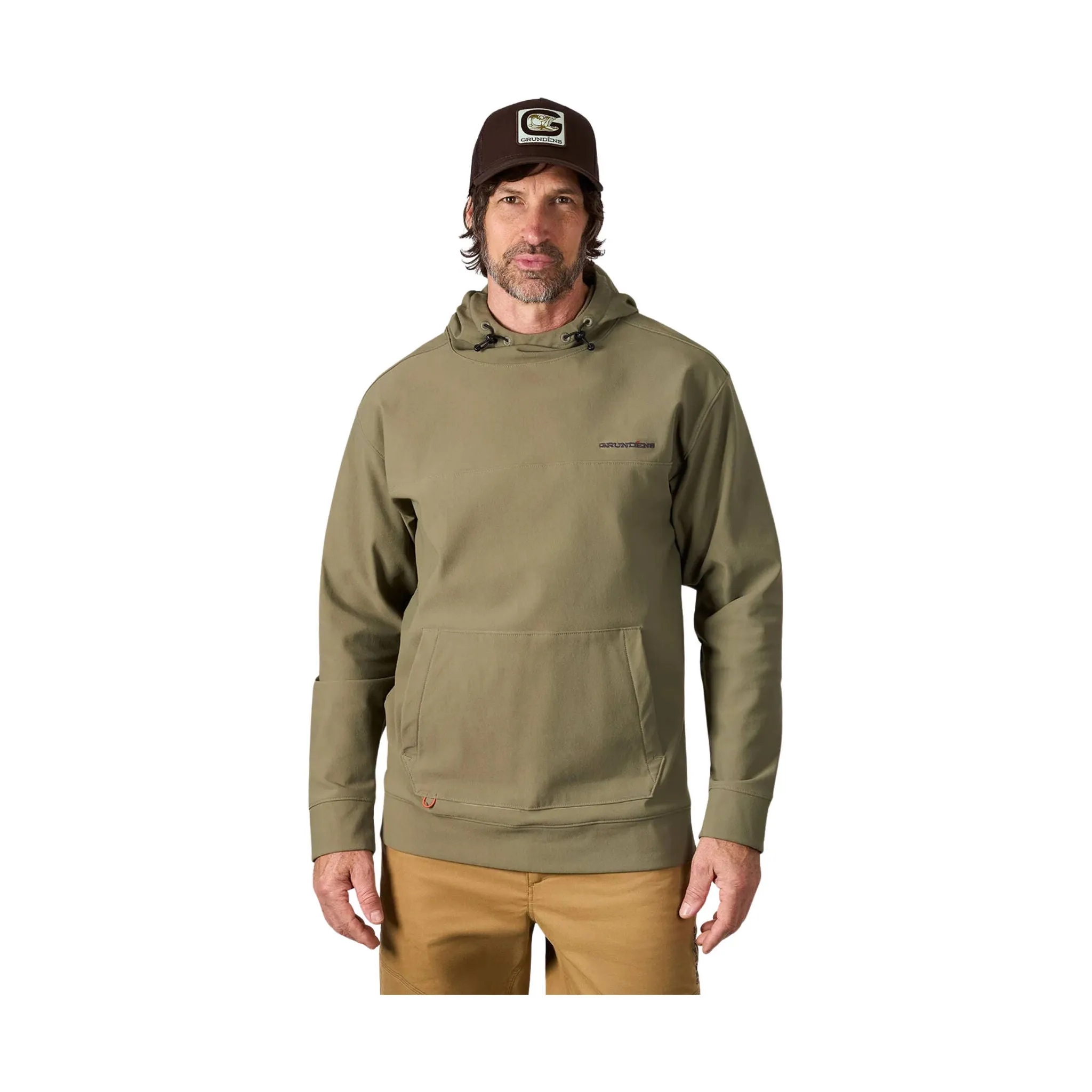 Grundens Men's Kryall Hoodie - Forest