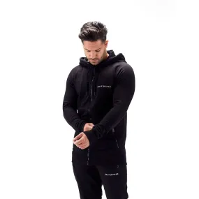 Half Human Mens Zip Hoodie