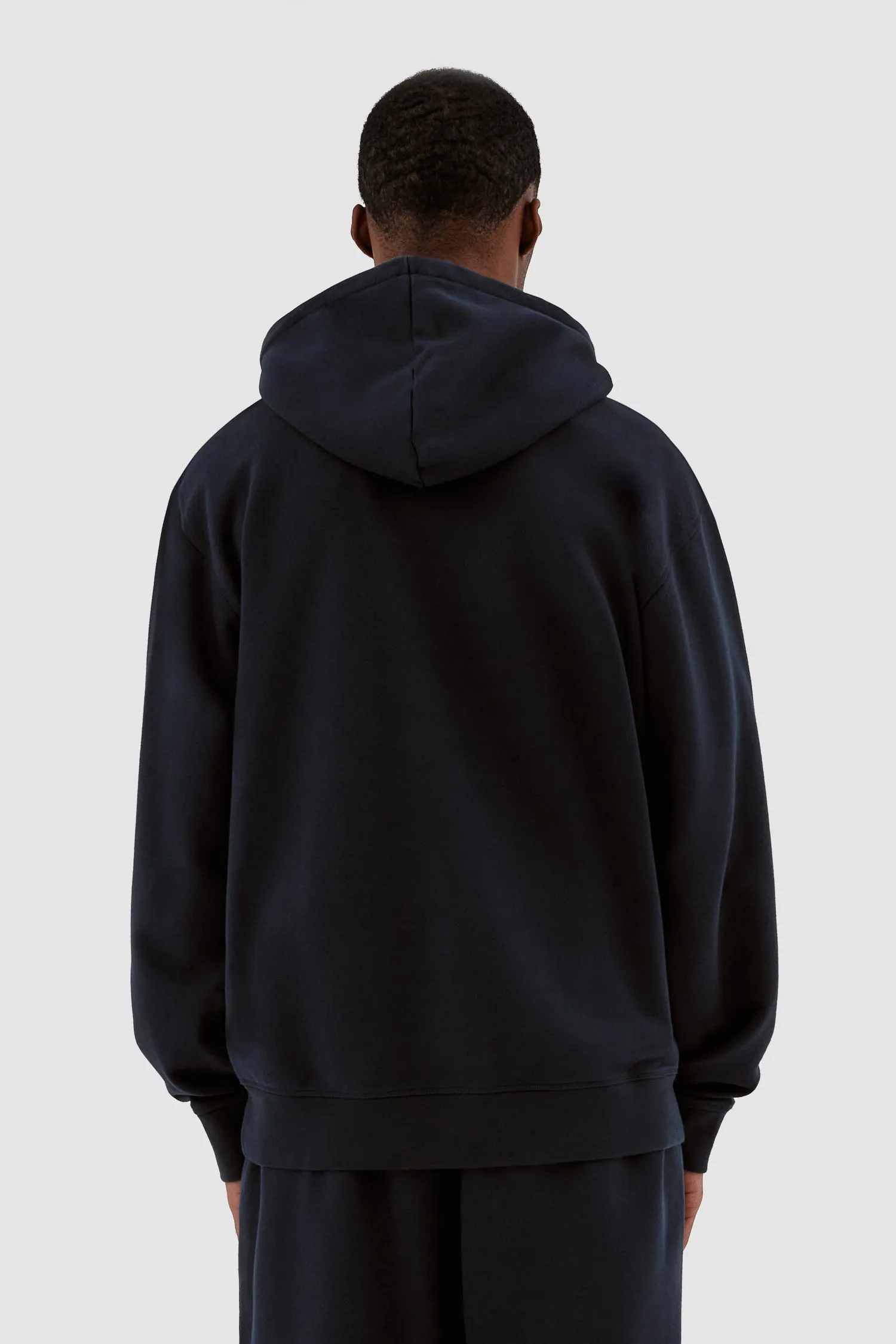 HANK SMALL HEART HOODIE NAVY