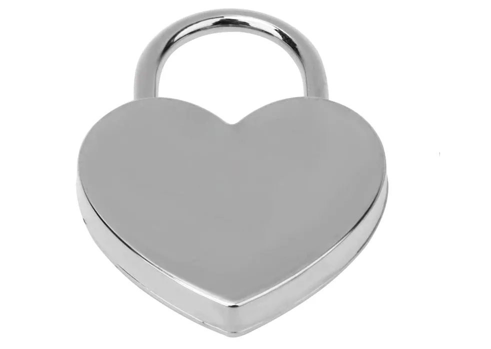 Heart Shaped Lock (Chrome)