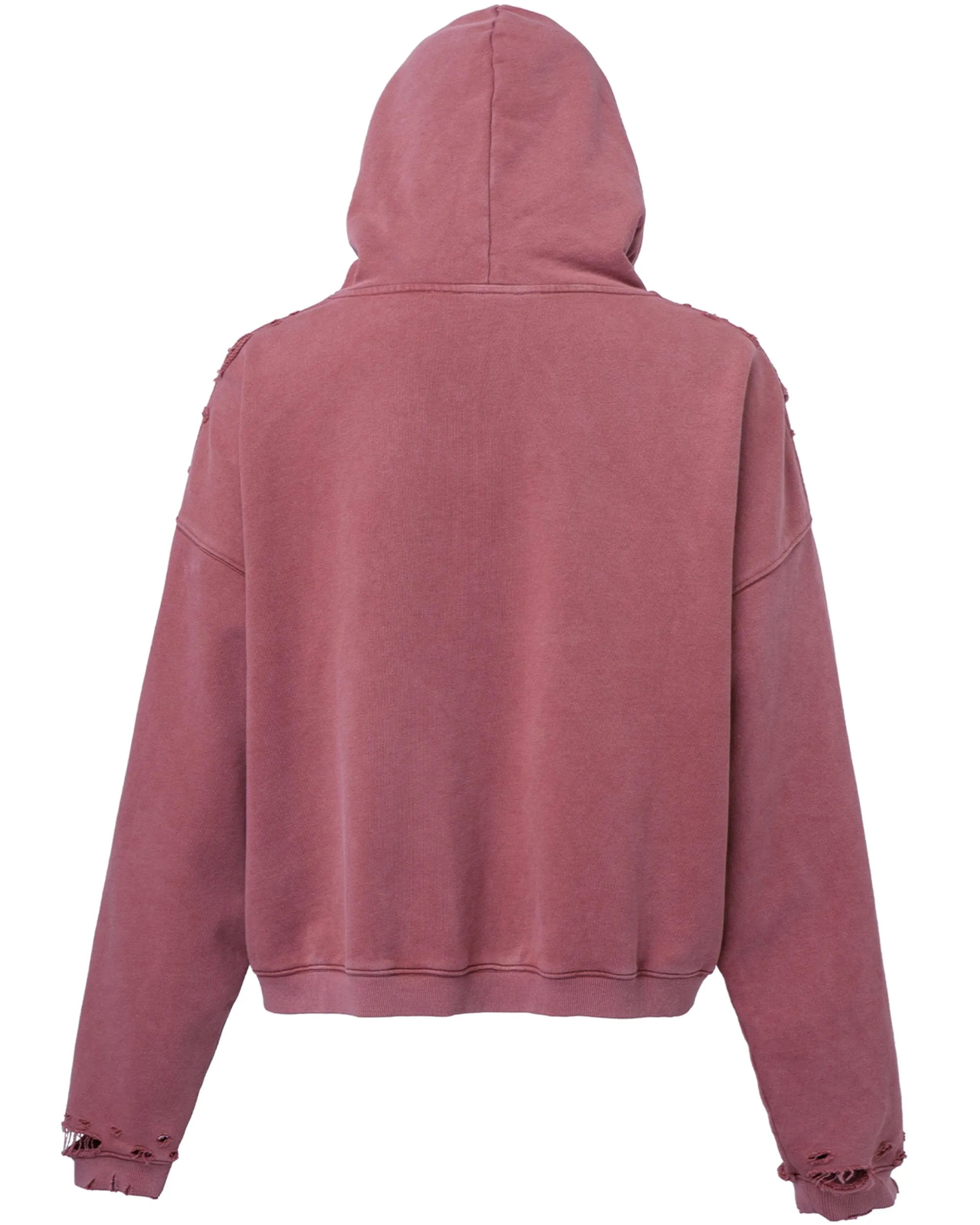 Heavy Distressed Oversized Hoodie