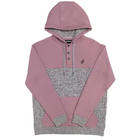 Hooey Jimmy Ladies Hoodie, Purple & Gray