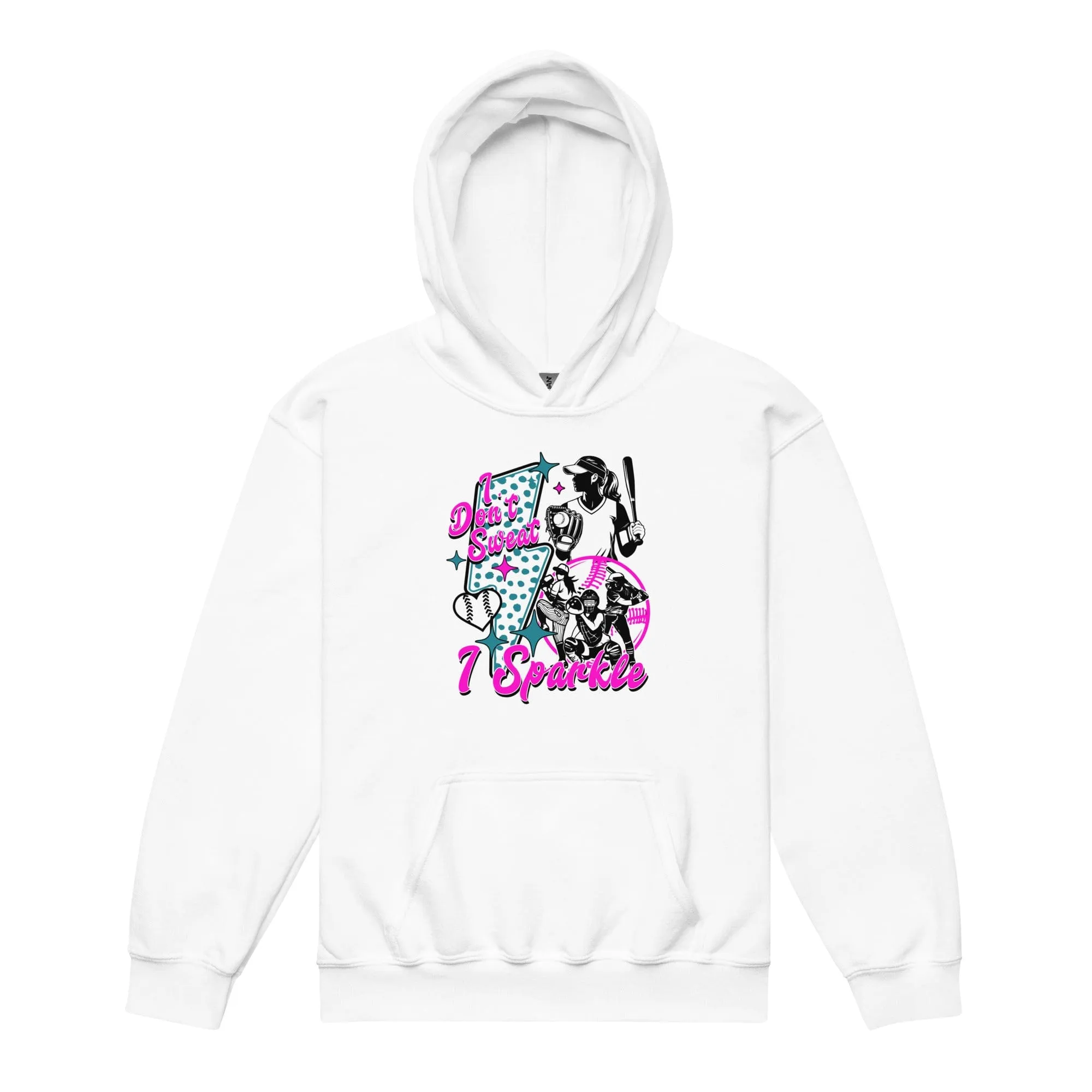 I Don't Sweat I Sparkle - Youth Hoodie