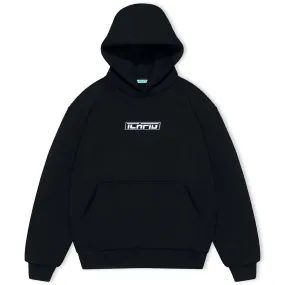 Ichpig - Strike Cordless Hoodie Black/White