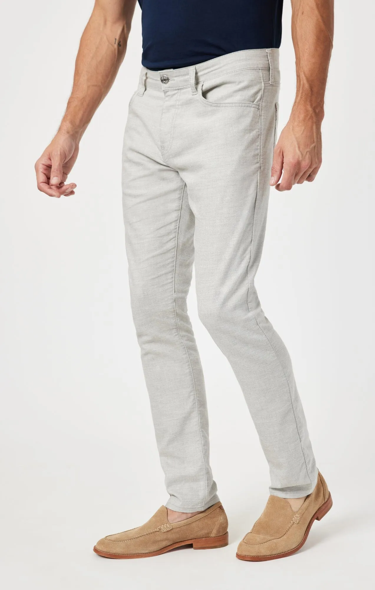 Jake Slim Leg Linen Pants