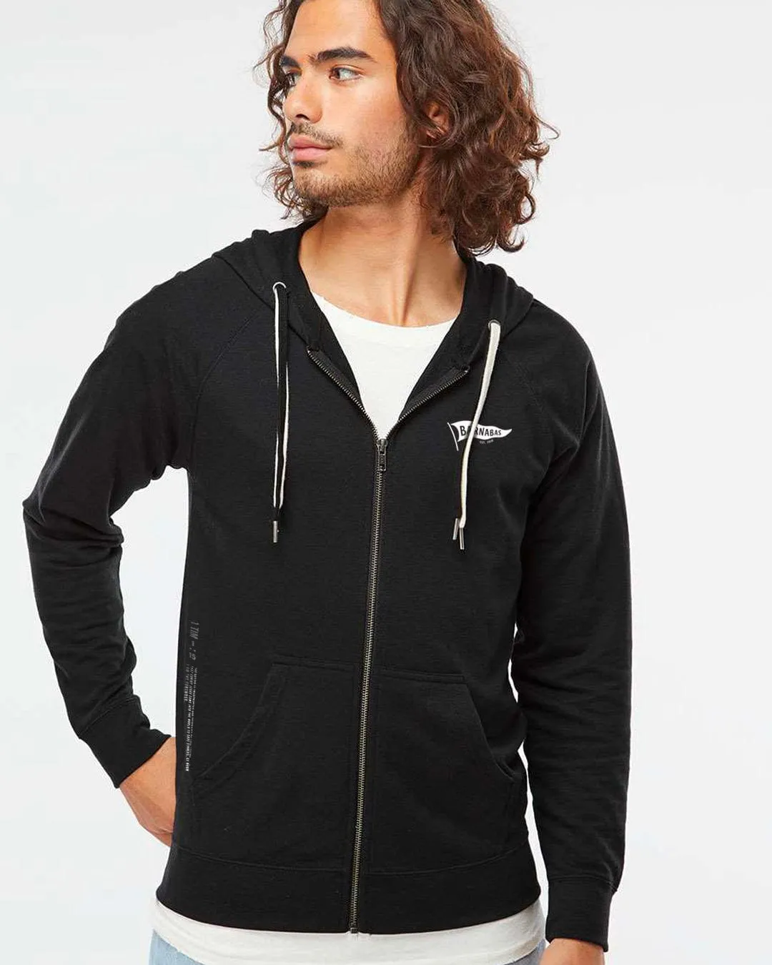 JESUS SAVES Lightweight Zip Hoodie