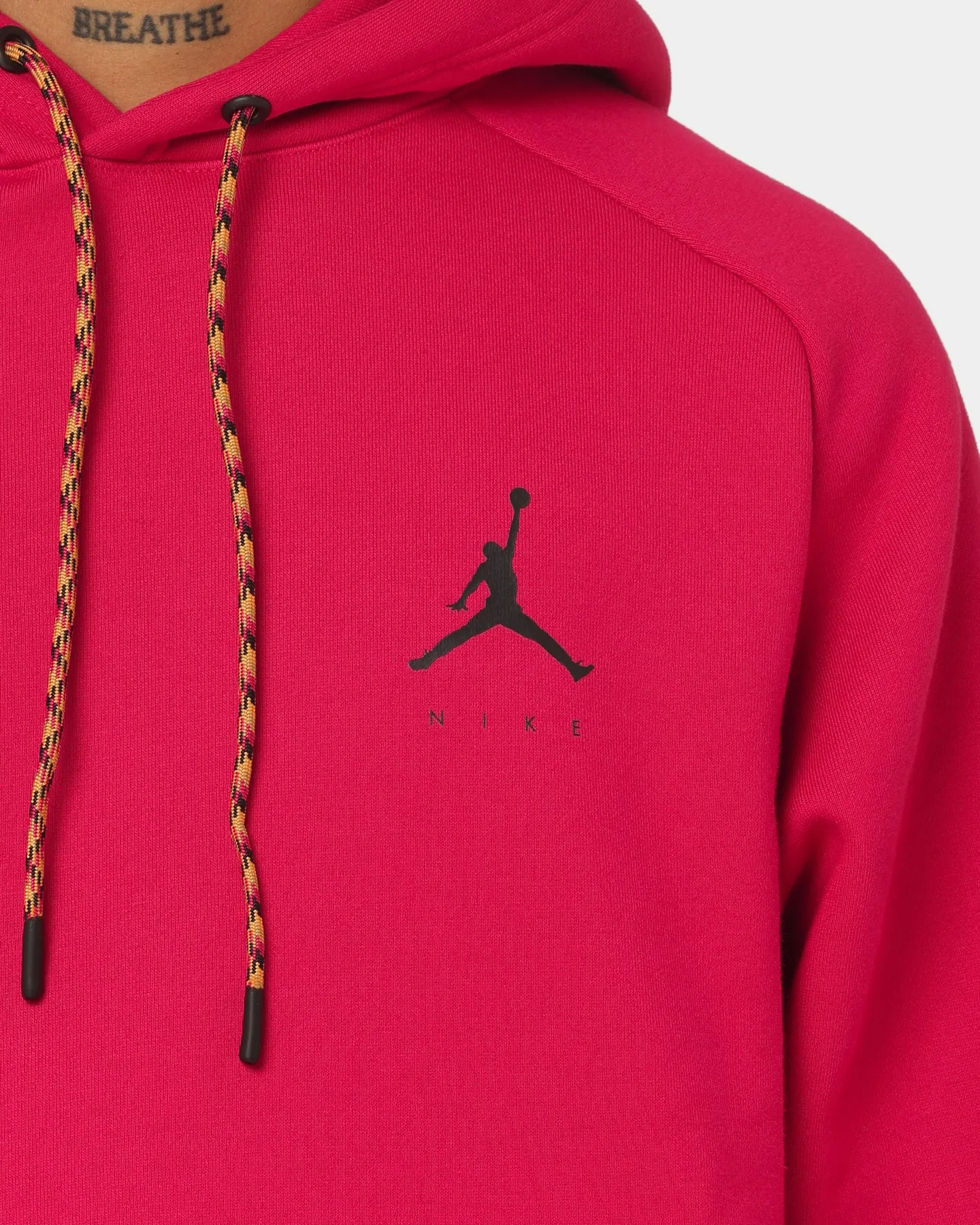 Jordan Jumpman Fleece Pull Over Hoodie Mystic Hibiscus