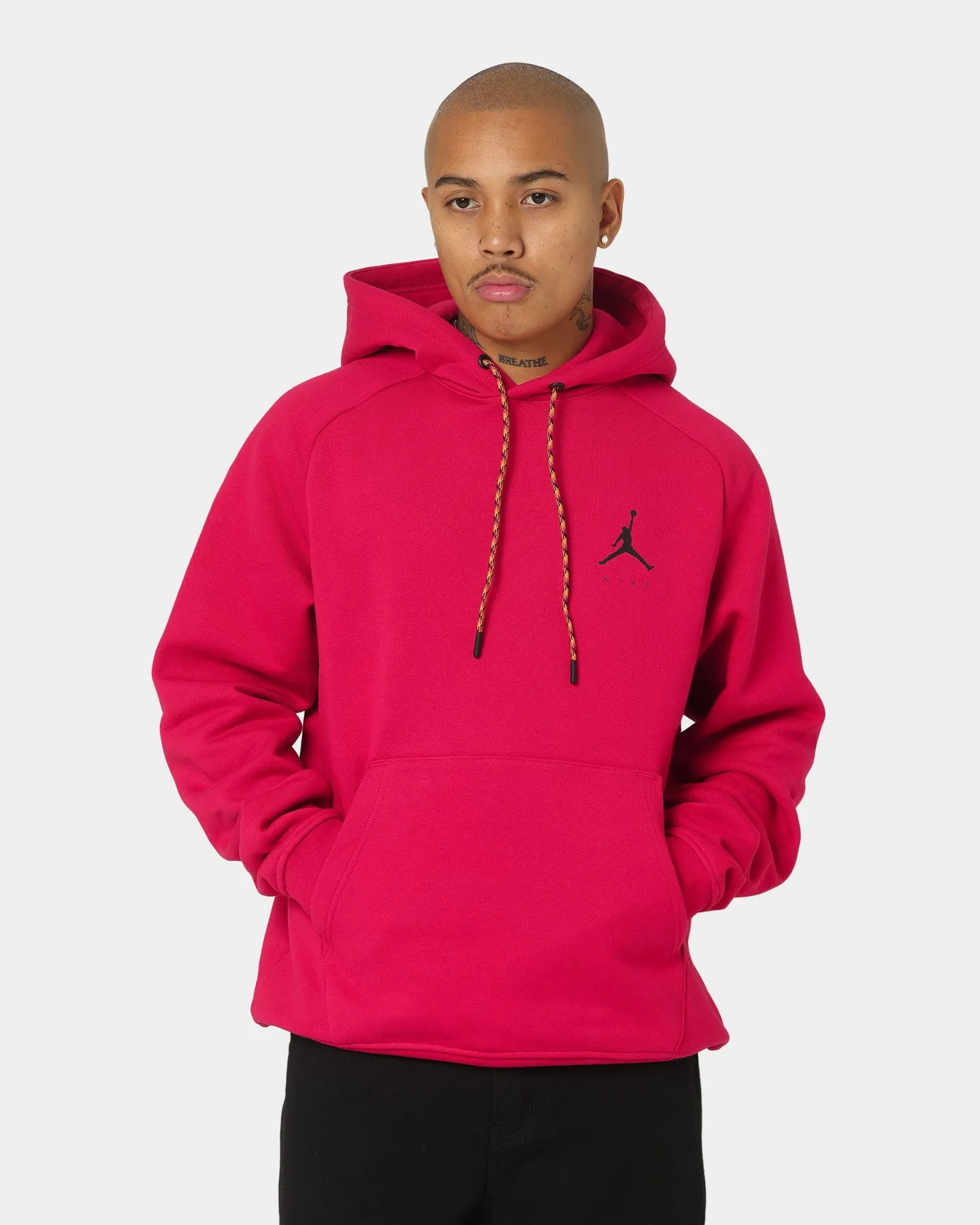 Jordan Jumpman Fleece Pull Over Hoodie Mystic Hibiscus