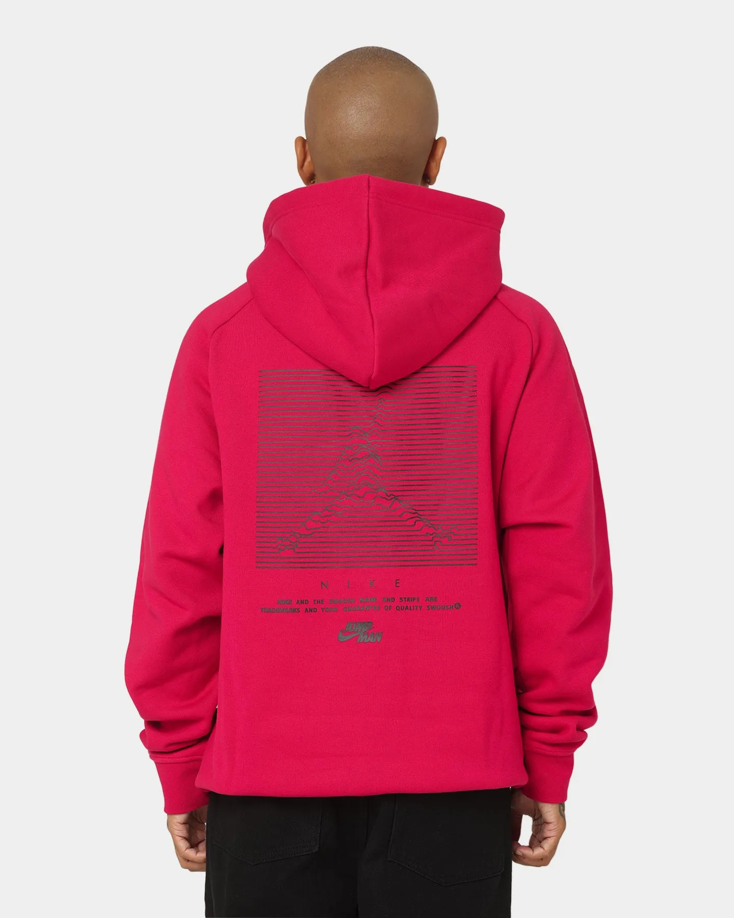 Jordan Jumpman Fleece Pull Over Hoodie Mystic Hibiscus