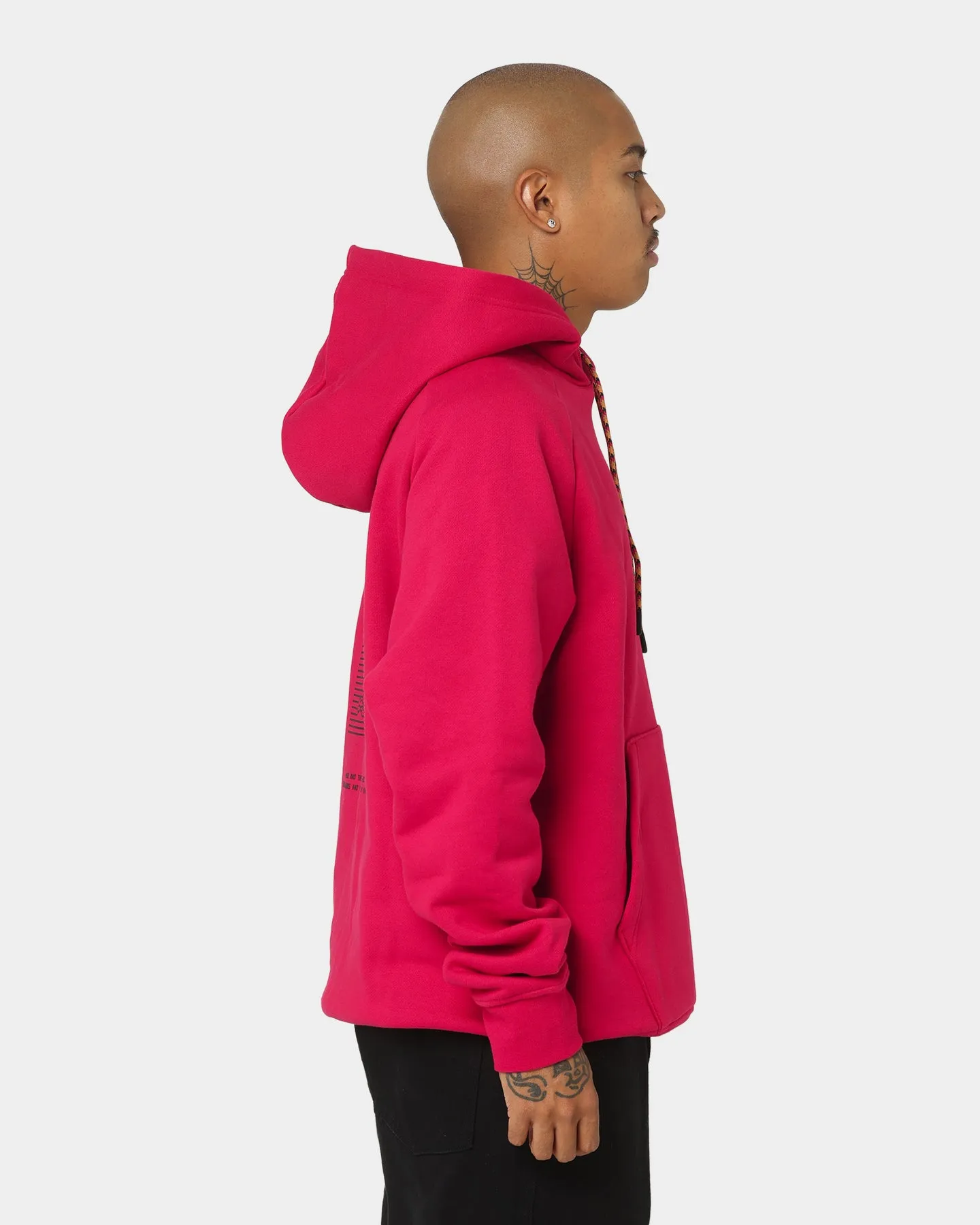 Jordan Jumpman Fleece Pull Over Hoodie Mystic Hibiscus