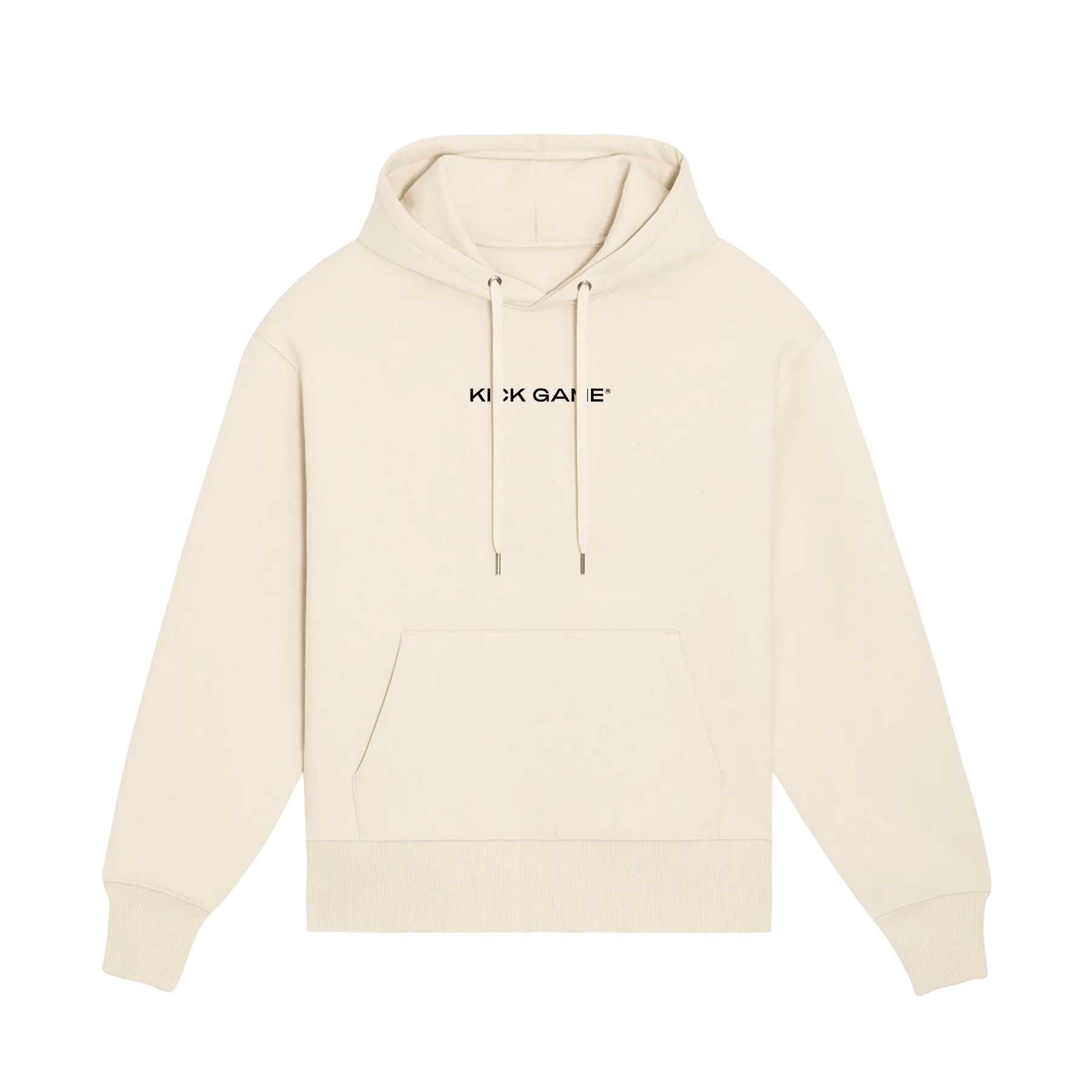 Kick Game Logo Hoodie 'Cream'