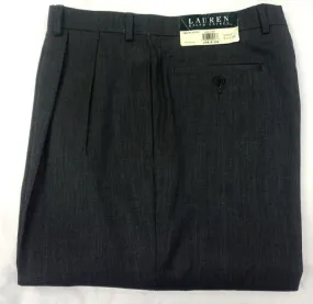 Lauren- Ralph Lauren Bankers Gray Torusers- size 35x32