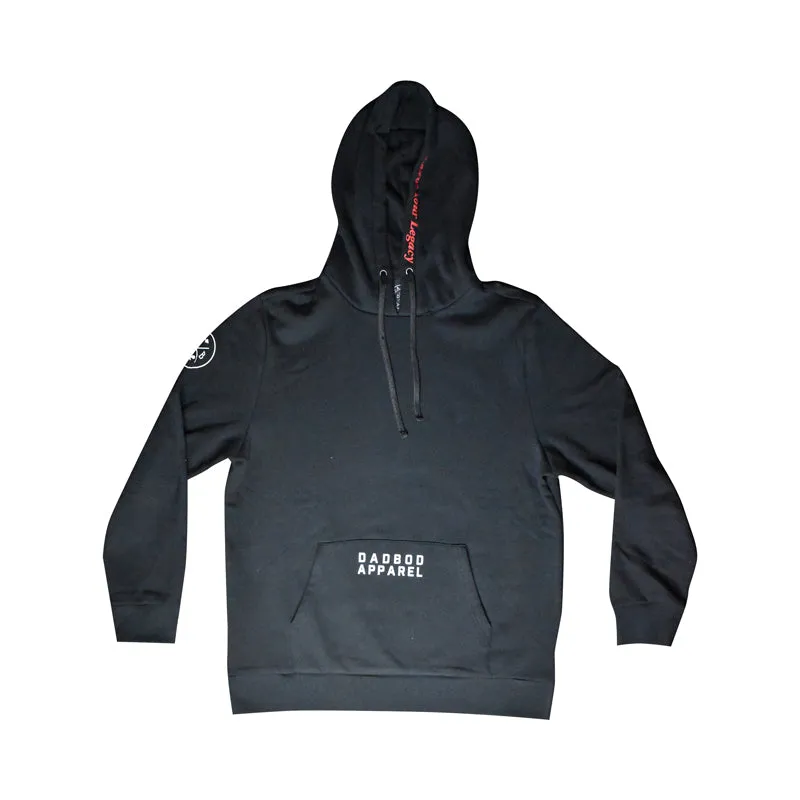 Legacy Pull Over Hoodie (BLACK)