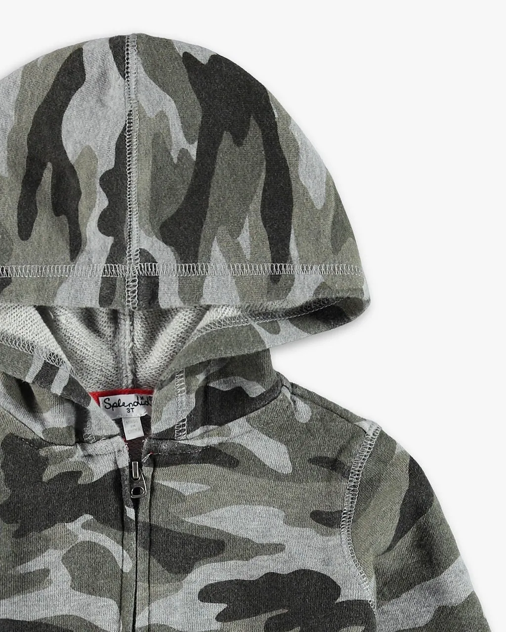 Little Boy Camo Hoodie