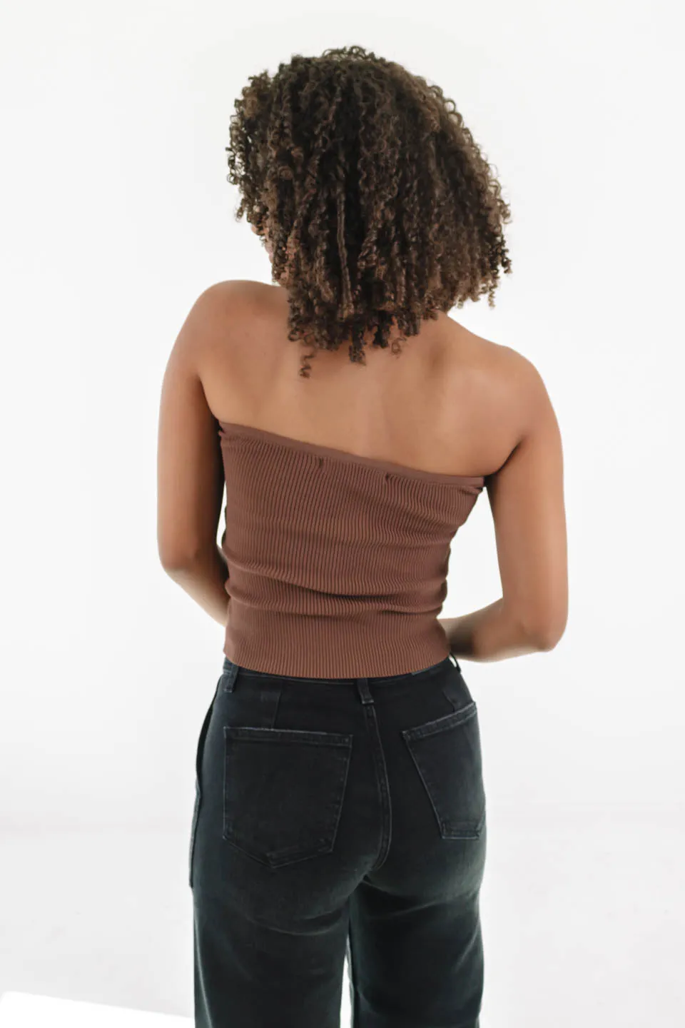 Little Moments Tube Top - Brown