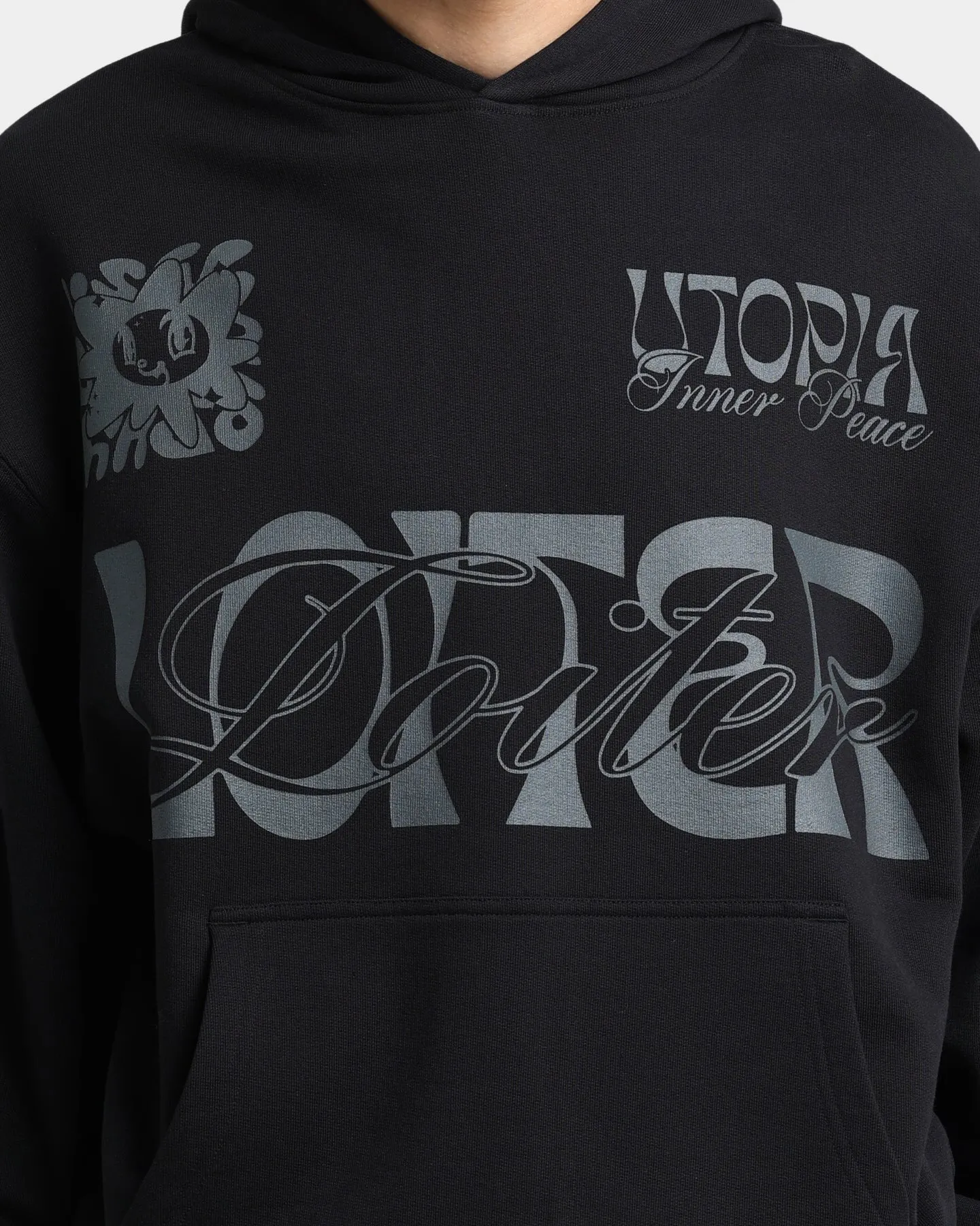 Loiter Inner Peace Hoodie Black