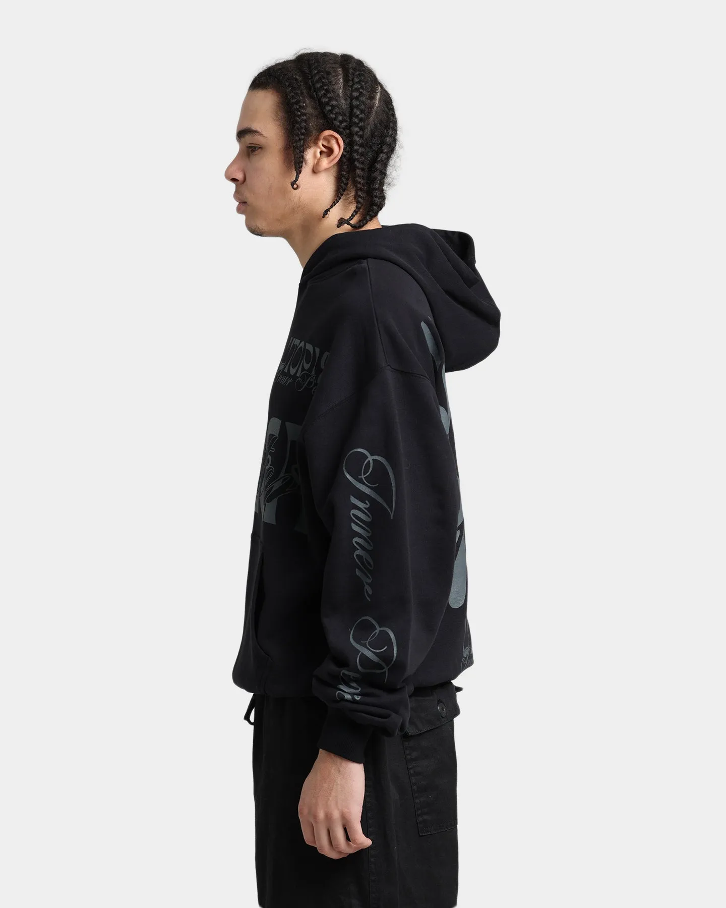 Loiter Inner Peace Hoodie Black