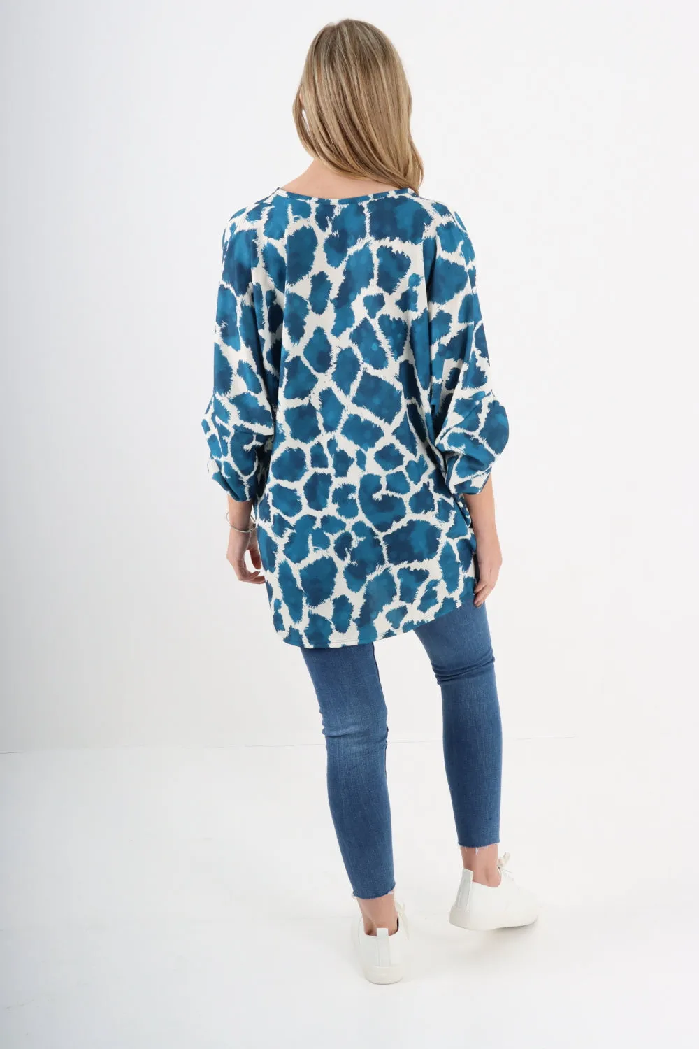 Made In Italy Animal Print Ladies Top