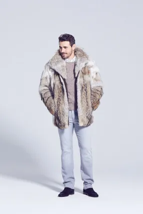 Men's Derek Coyote Fur Jacket