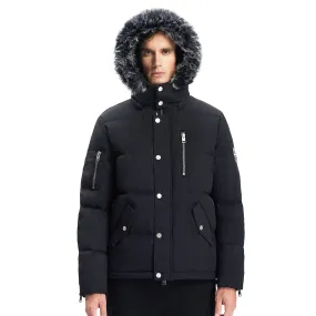 Mens Down parka Winter Hooded Coat