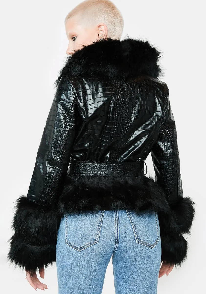 Montauk Faux Fur Coat