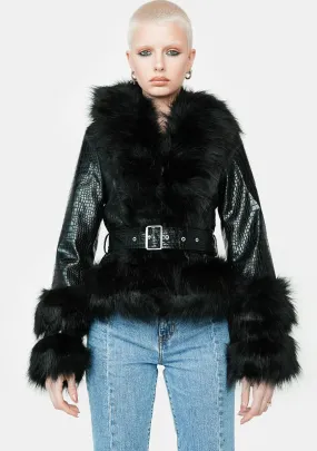 Montauk Faux Fur Coat