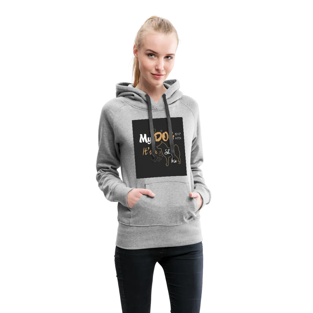 My Dog Is Not a Fox It's a Shiba Inu Women’s Premium Hoodie