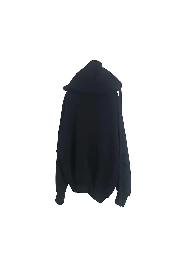 Neoprene Extra Large Hoodie Black