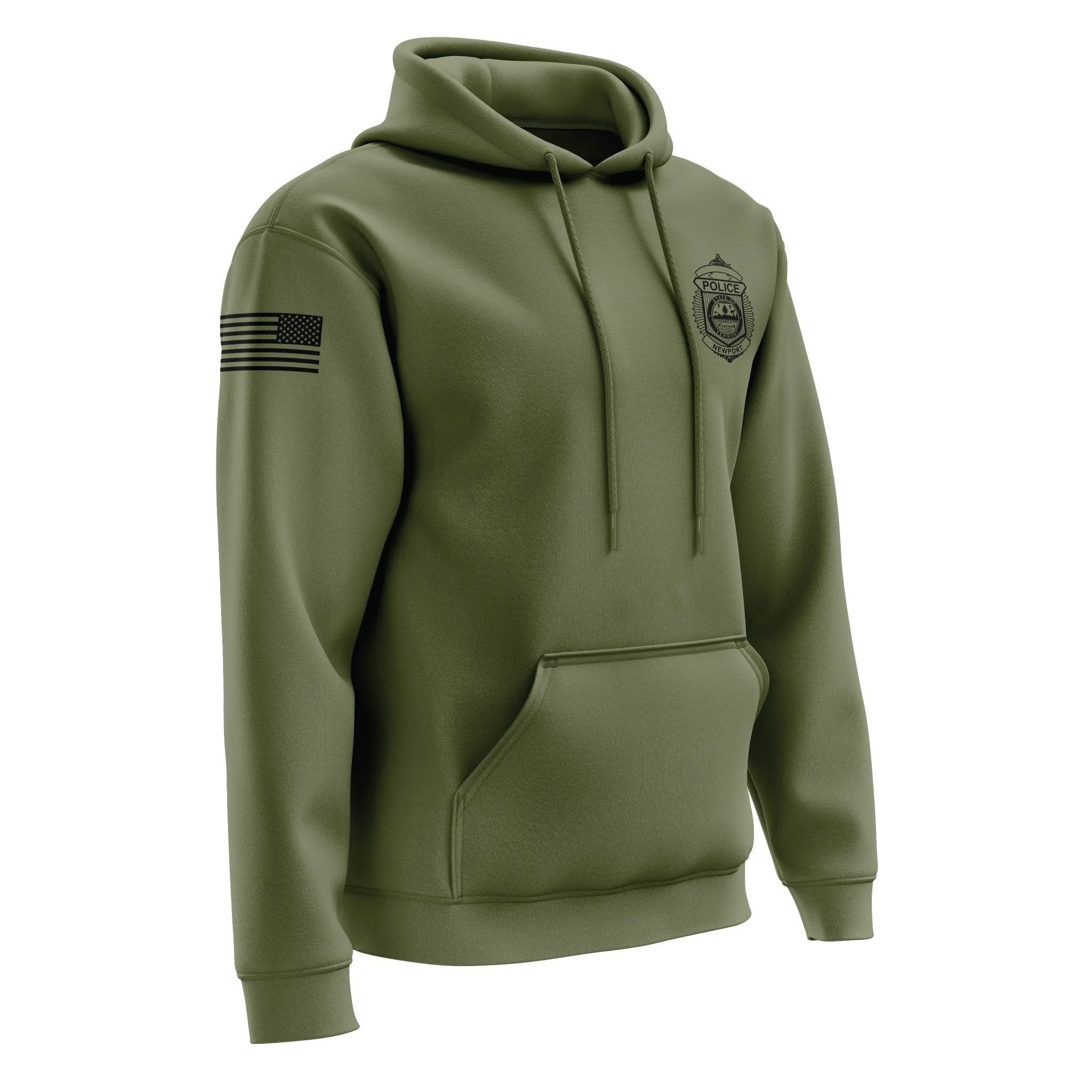 [Newport Police Department] Performance Hoodie 2.0 [GREEN]