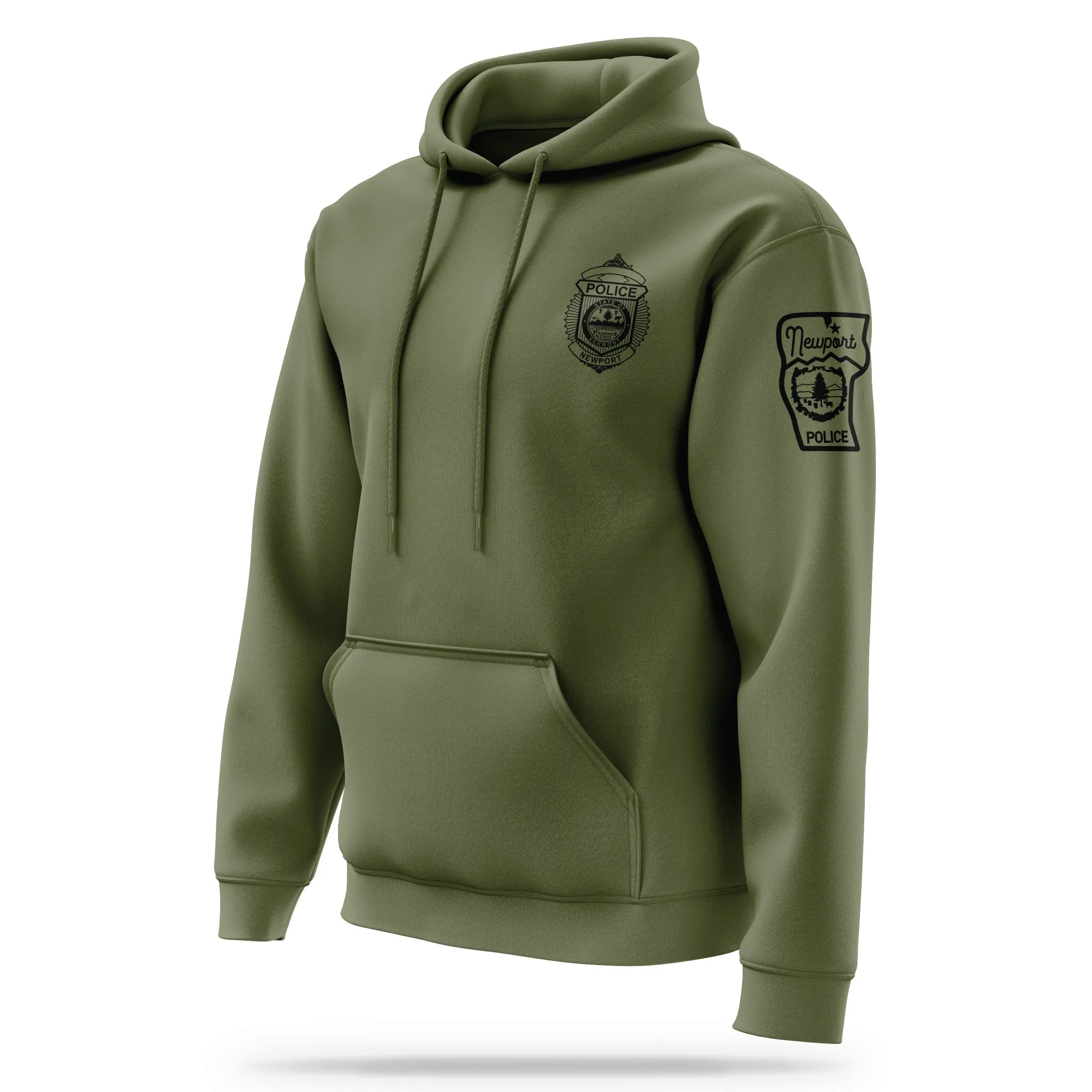 [Newport Police Department] Performance Hoodie 2.0 [GREEN]