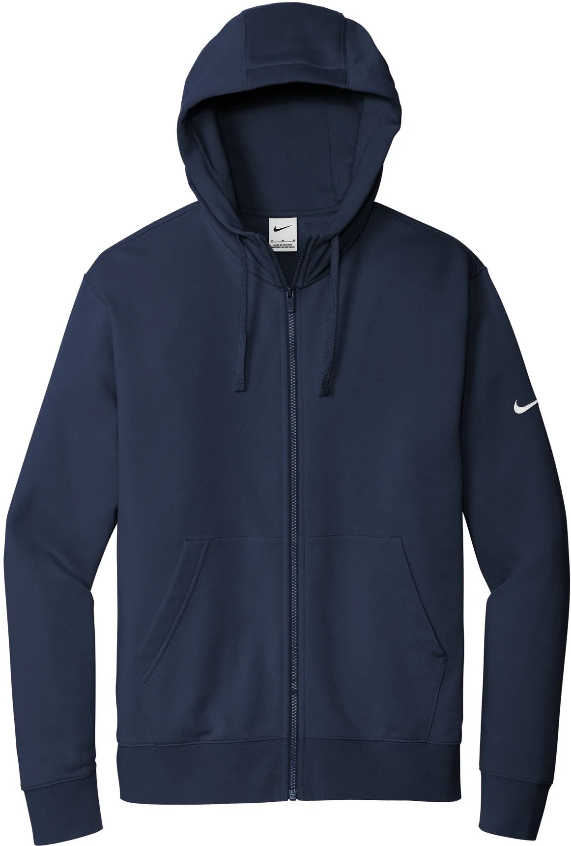 NIKE Club Fleece Sleeve Swoosh Full-Zip Hoodie