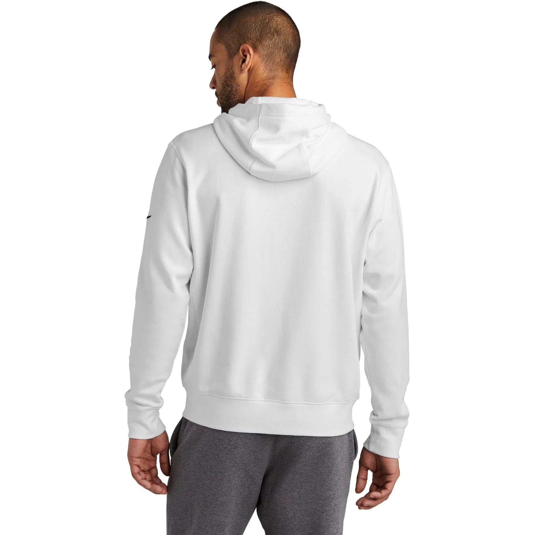 NIKE Club Fleece Sleeve Swoosh Full-Zip Hoodie