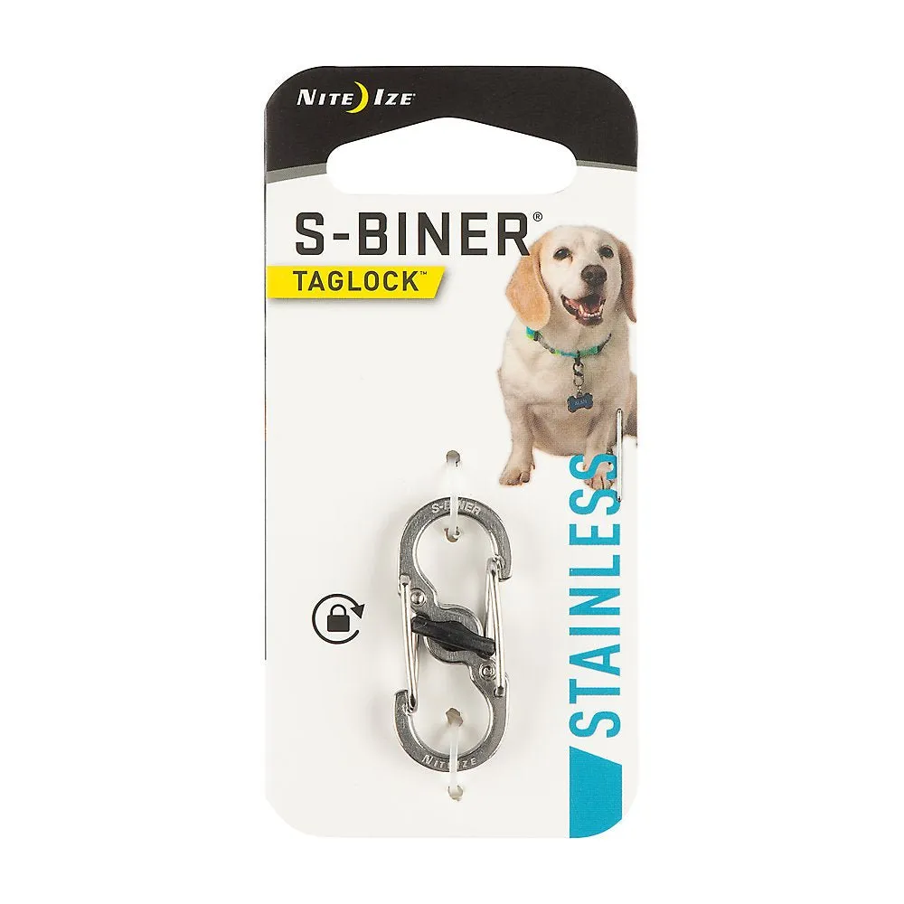 Nite Ize® S-Biner® Stainless Steel Pet TagLock