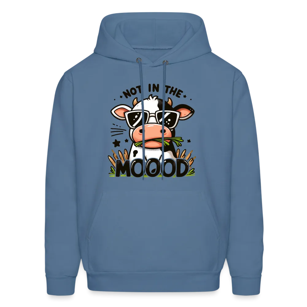 Not In The Mood Hoodie (Funny Cute Cow Design)