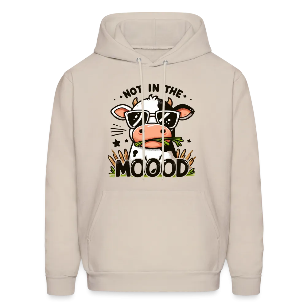 Not In The Mood Hoodie (Funny Cute Cow Design)