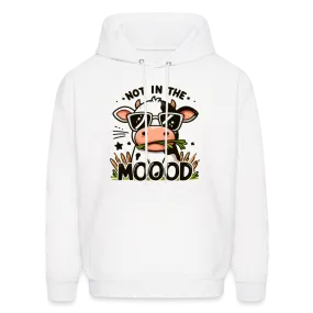 Not In The Mood Hoodie (Funny Cute Cow Design)