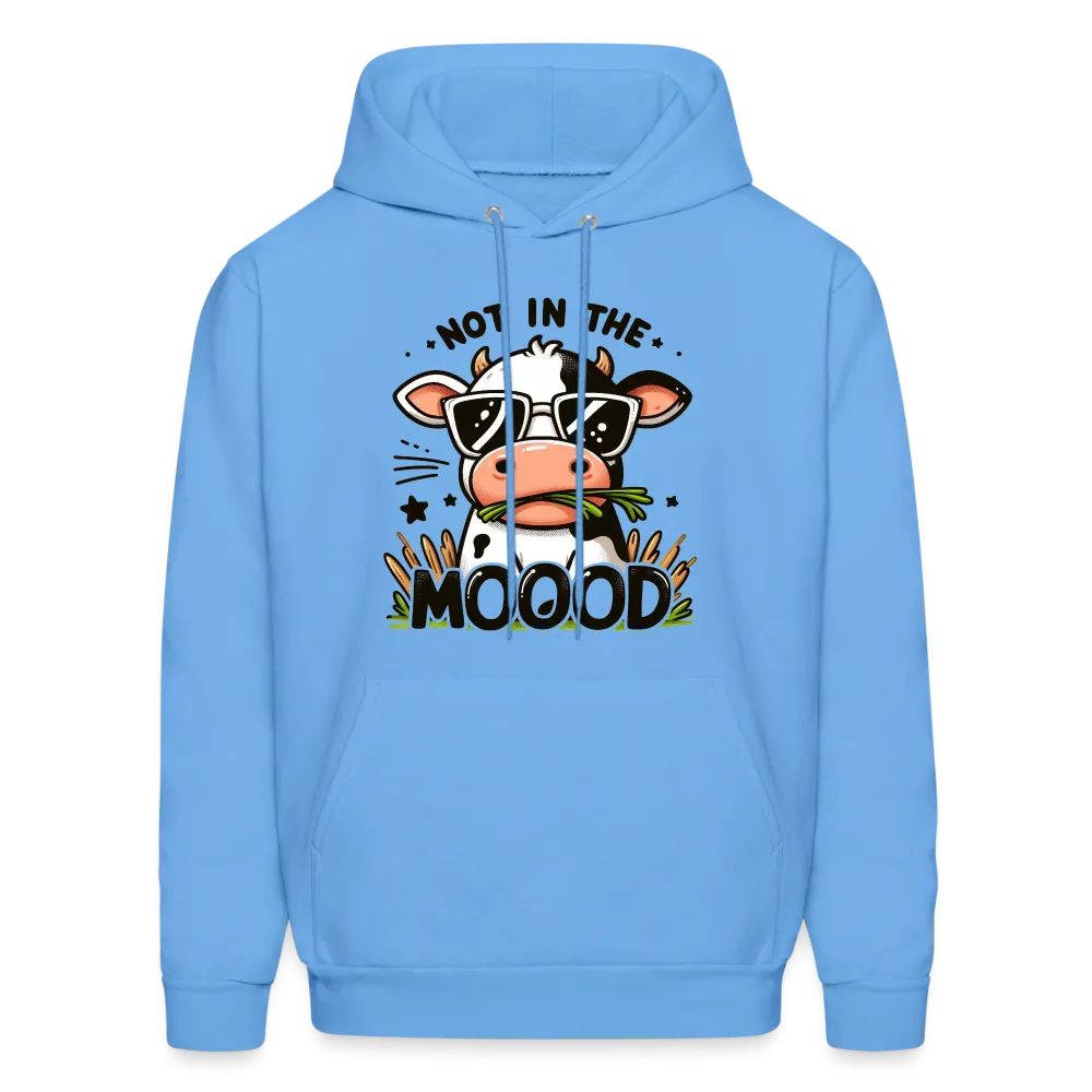 Not In The Mood Hoodie (Funny Cute Cow Design)