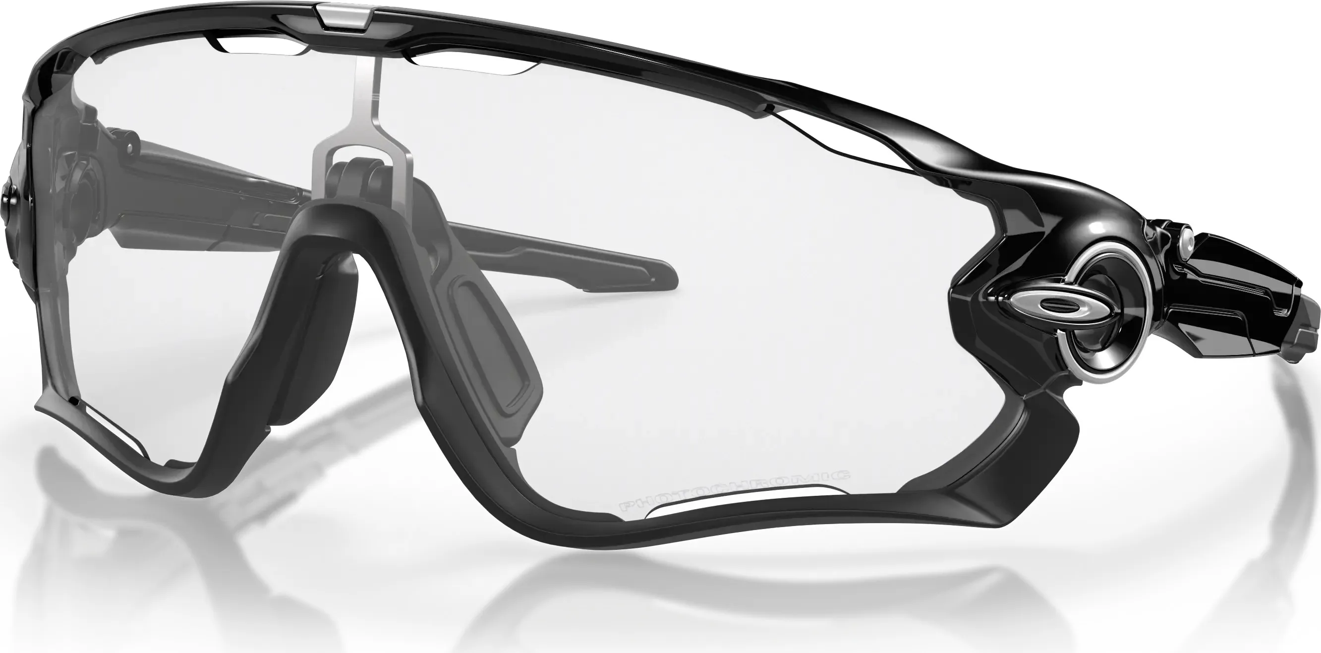 Oakley Jawbreaker Photochromic Polished Black/Clear-Black Iridium Photochromic | Buy Oakley Jawbreaker Photochromic Polished Black/Clear-Black Iridium Photochromic here | Outnorth