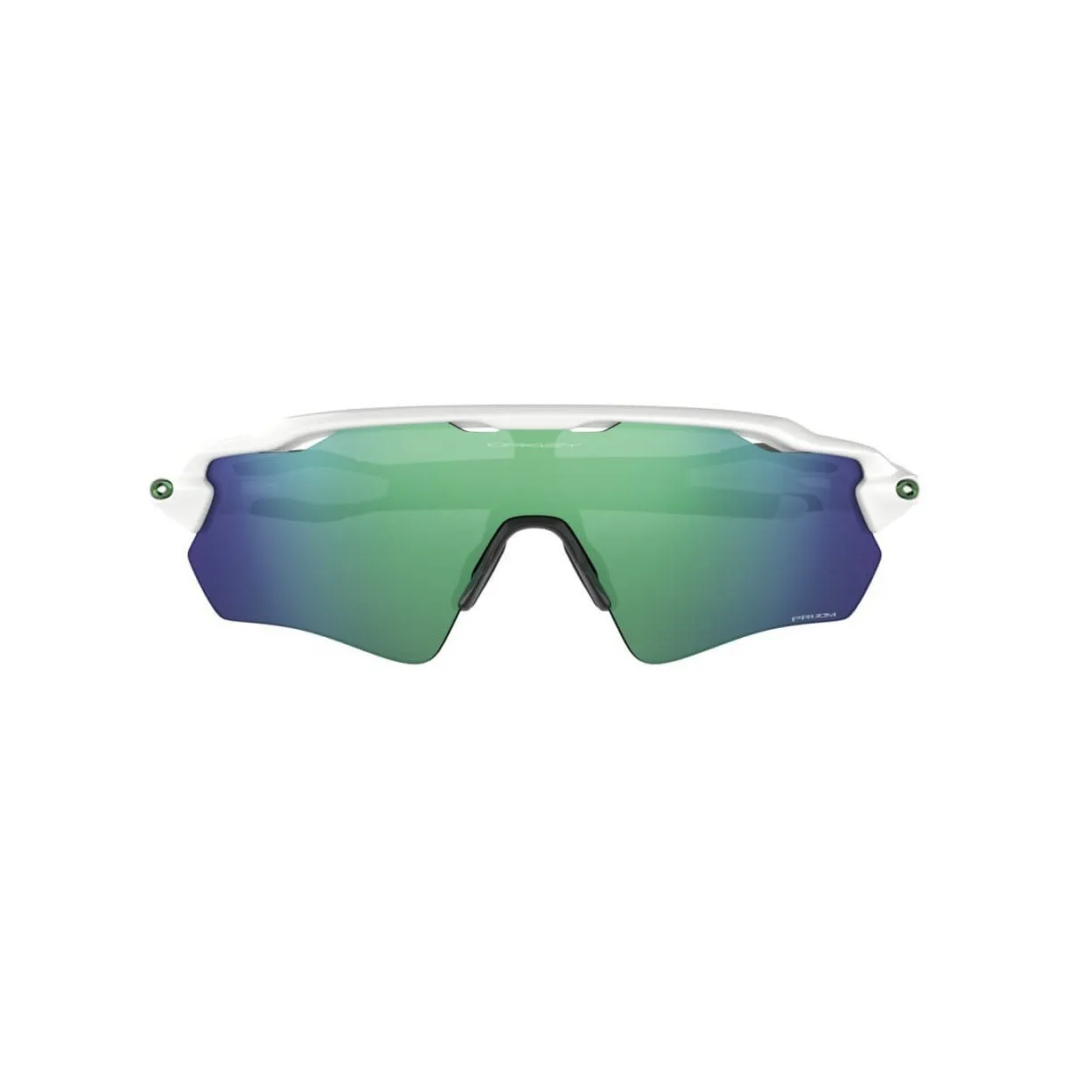 Oakley RADAR EV PATH Running Glasses Prizm Team Colors Polished White Prizm Jade Iridium