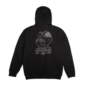 Only NY Astral Traveling Zip Up Hoodie - Black