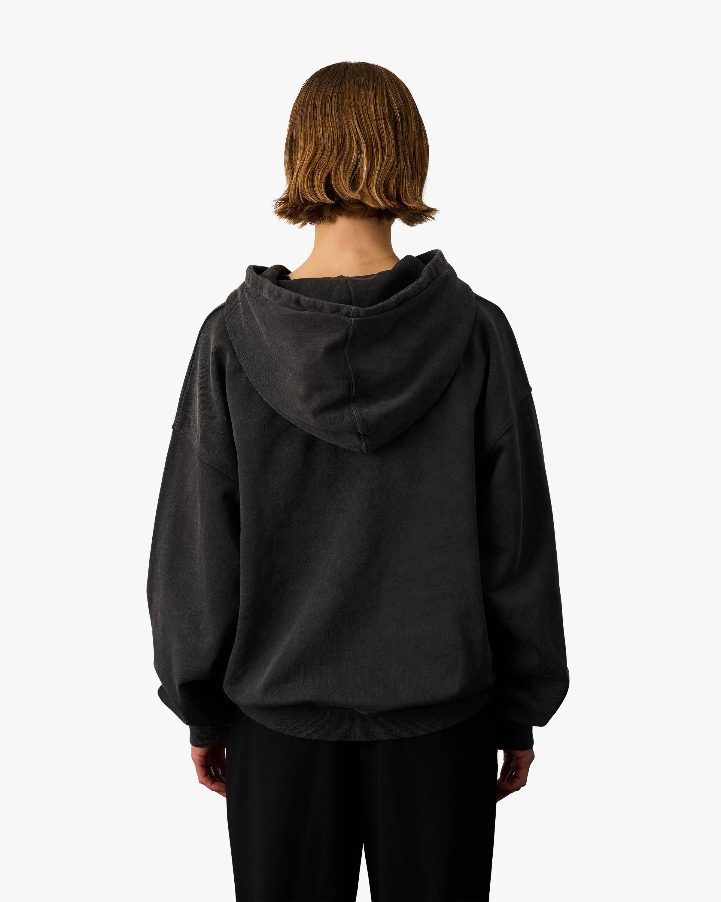 Organic Oversized Hood - Sunny Orange