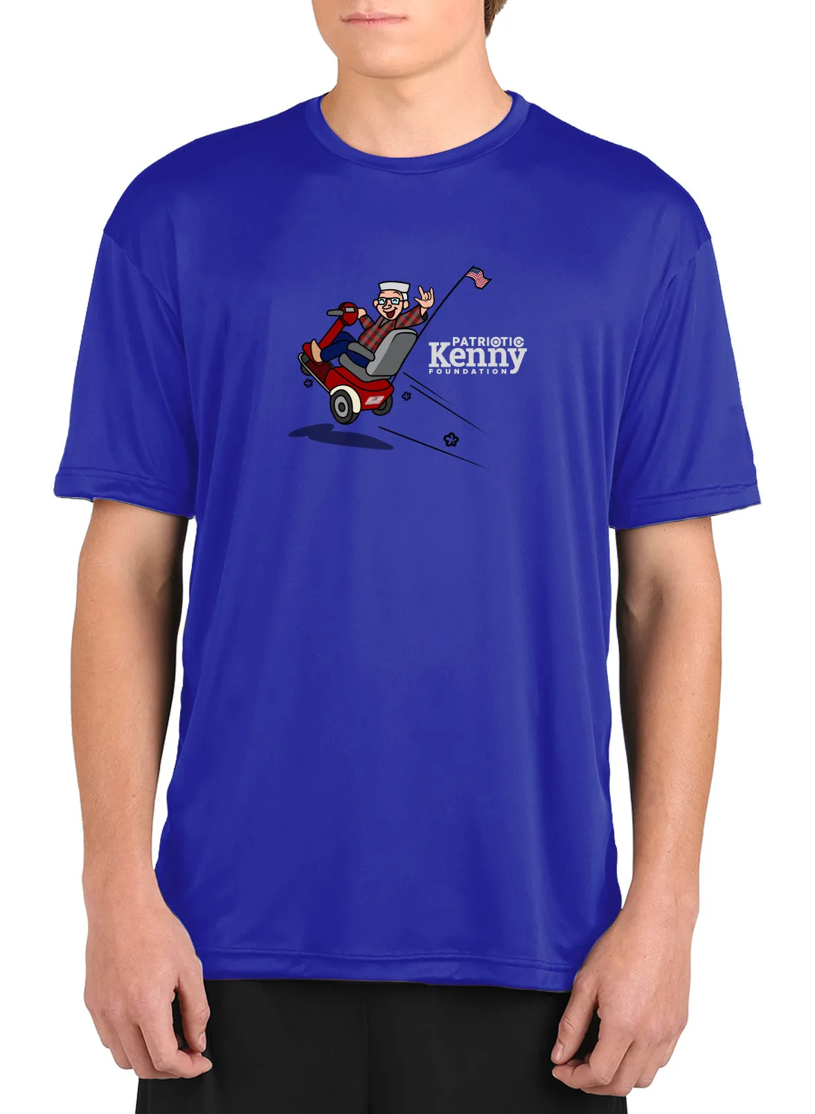 Patriotic Kenny Microtech™ Short Sleeve Tee