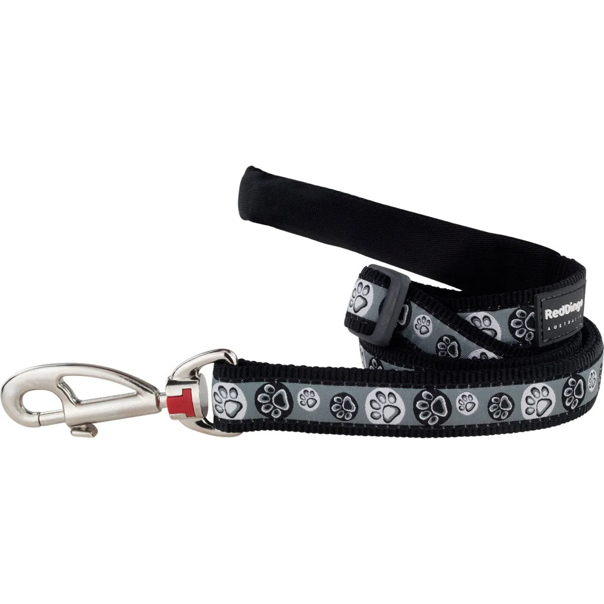 Paw Impressions Black Dog Leash