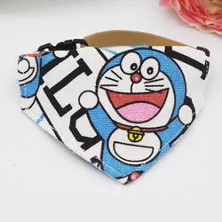 PAWS ASIA Supplier Cheap Stylish Fancy Colorful Mixed Patterns Cute Cat Bandana Collar