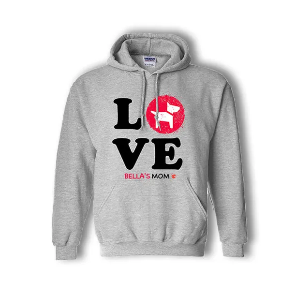 Personalized LOVE Hoodie (3 designs & 2 colors available)