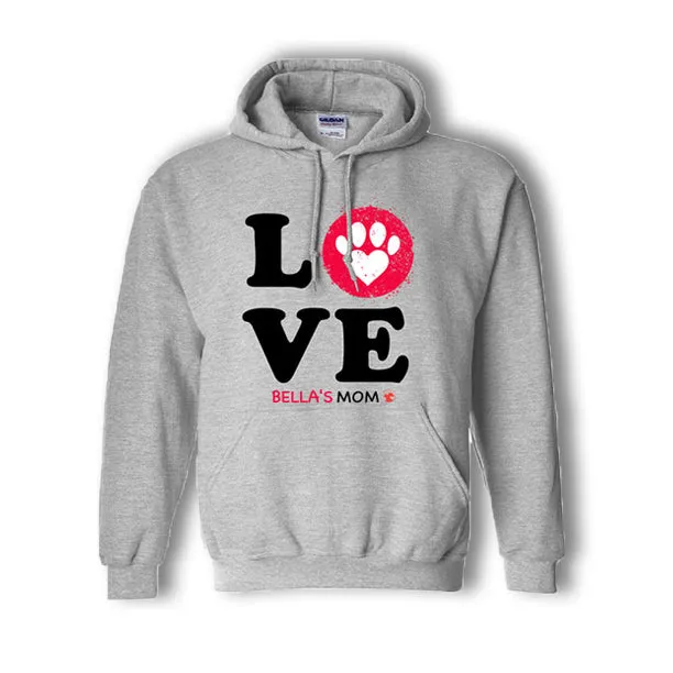 Personalized LOVE Hoodie (3 designs & 2 colors available)