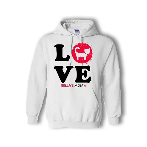 Personalized LOVE Hoodie (3 designs & 2 colors available)